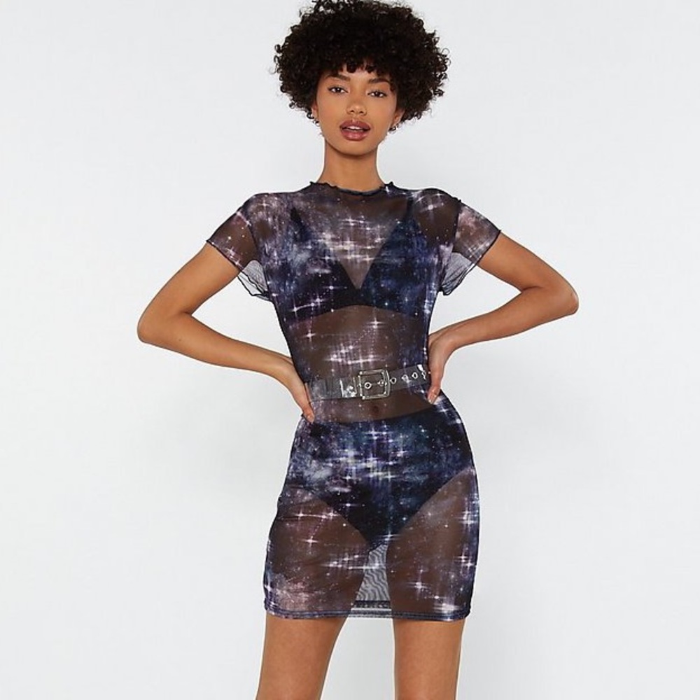 ◾️NWT Mesh Mini Dress◾️